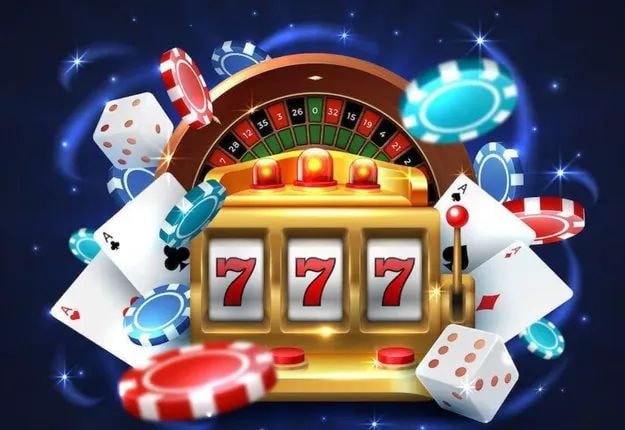 Tangkapan layar aplikasi biru 777 menampilkan slot dan menu navigasi